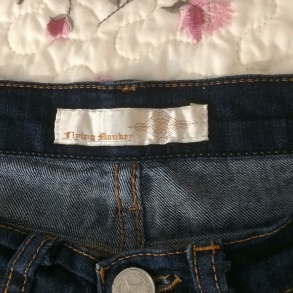 Flying Monkey Size 0 pre owned Skinny Jeans - Picture 2 of 8